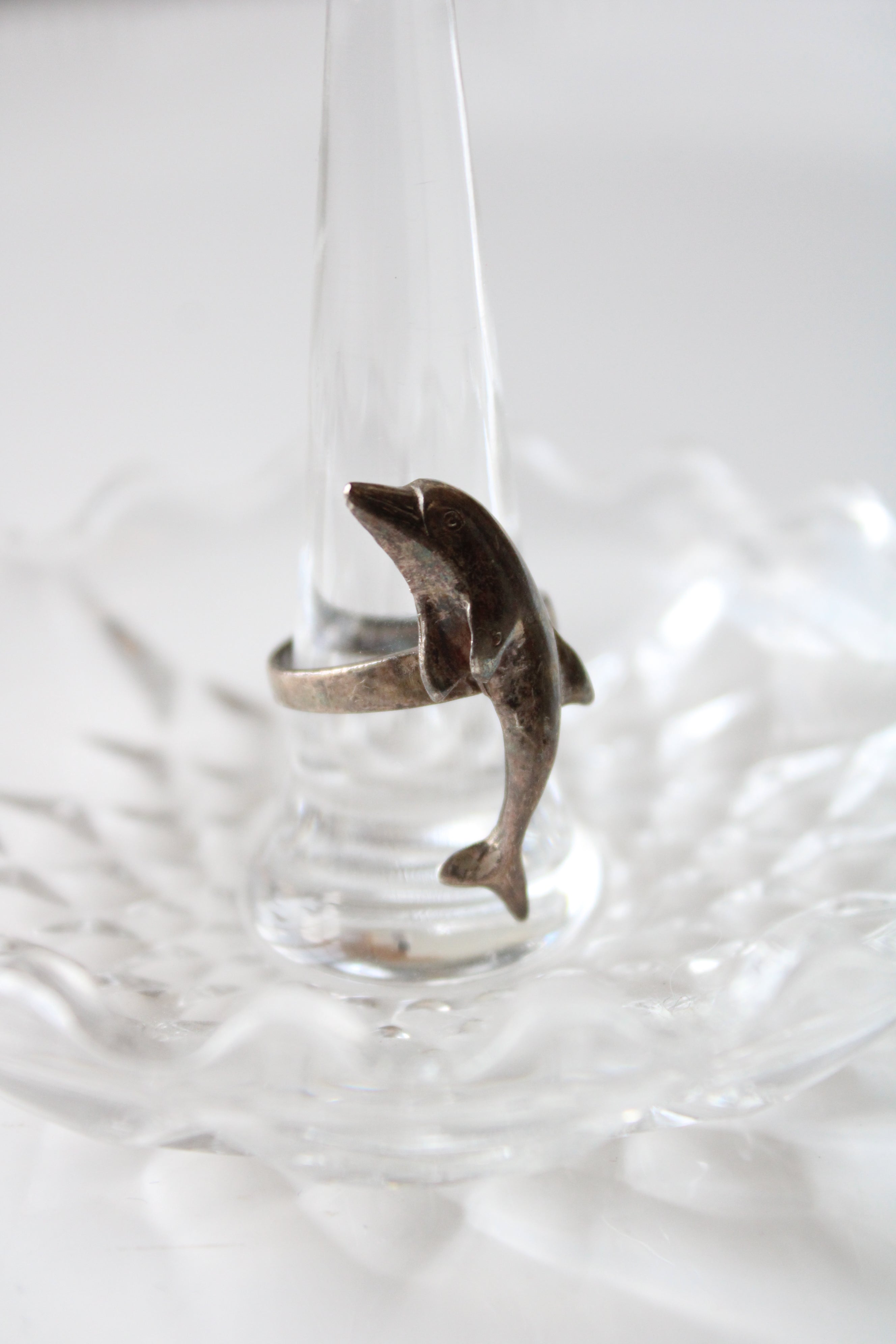 Sterling Silver Dolphin Ring | Size 6.5