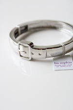 NEW Lia Sophia Silver Bangle Belt Bracelet
