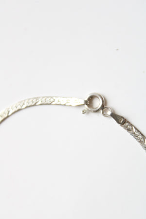 Let It Snow Sterling Silver Bracelet & Pendant
