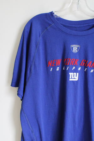 NFL Reebok PlayDry New York Giants Equipment Tee | L