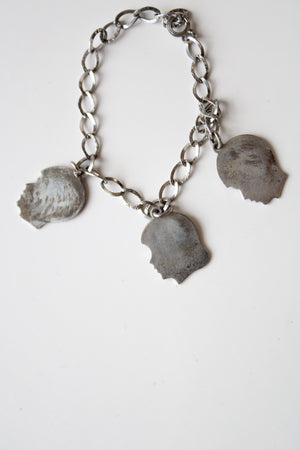 Sterling Silver Vintage Randy Jana Craig Charm Bracelet