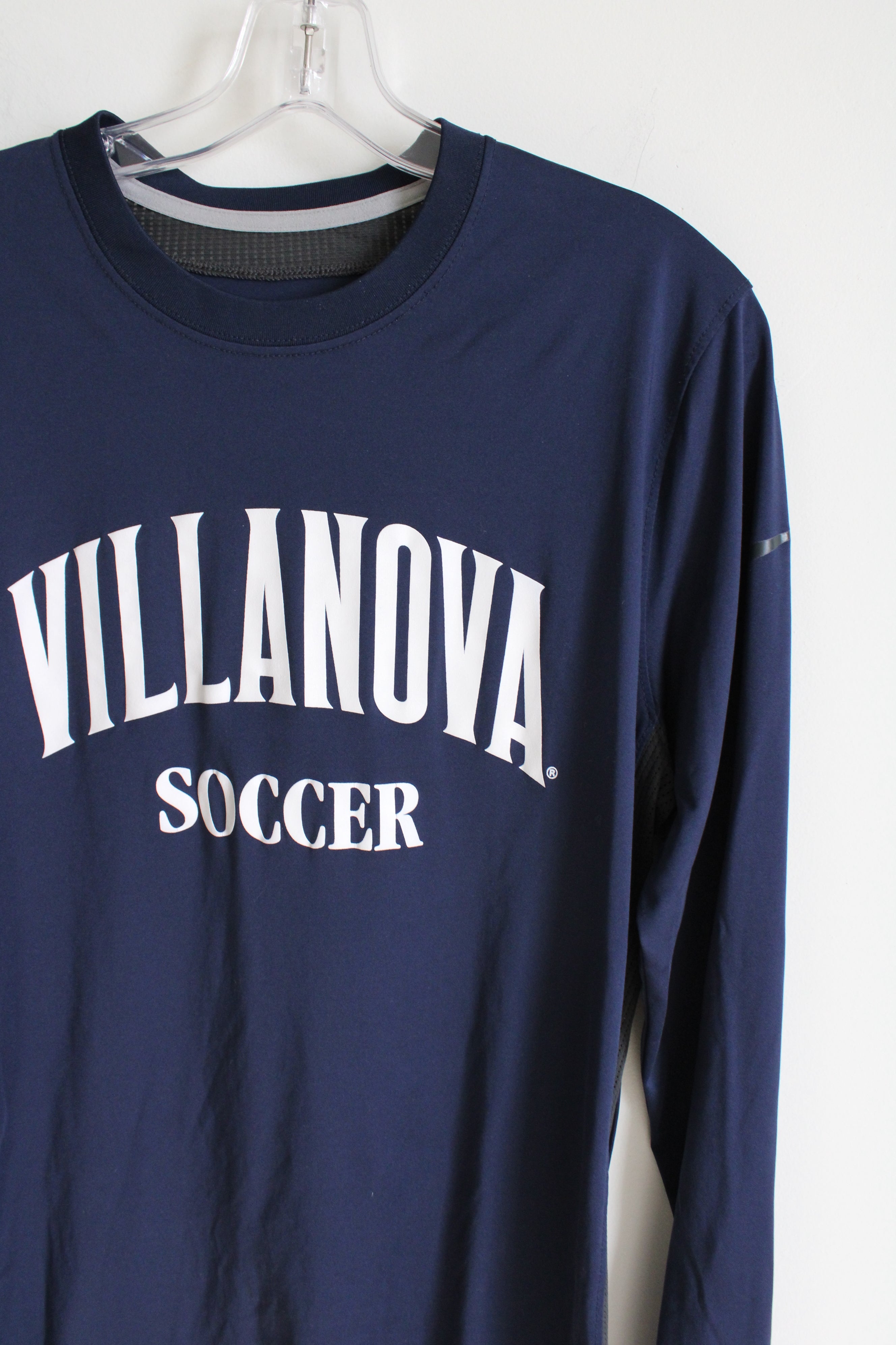 Nike Dri-Fit Villanova Soccer Blue Long Sleeved Shirt | S