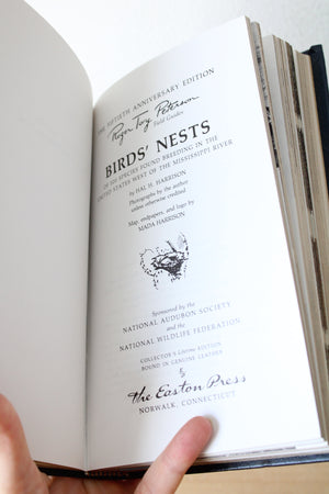 Roger Tory Peterson Field Guide Western Birds' Nests Easton Press