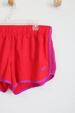 Adidas Climalite 3" Aktiv Red Shorts | L