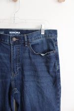 Sonoma Regular Dark Wash Jeans | 33X34