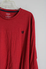 Chaps Coastland Wash Red Long sleeved Tee | XXL