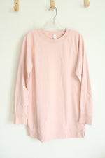 Old Navy Active Light Pink Long Sweatshirt | S Tall