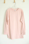 Old Navy Active Light Pink Long Sweatshirt | S Tall