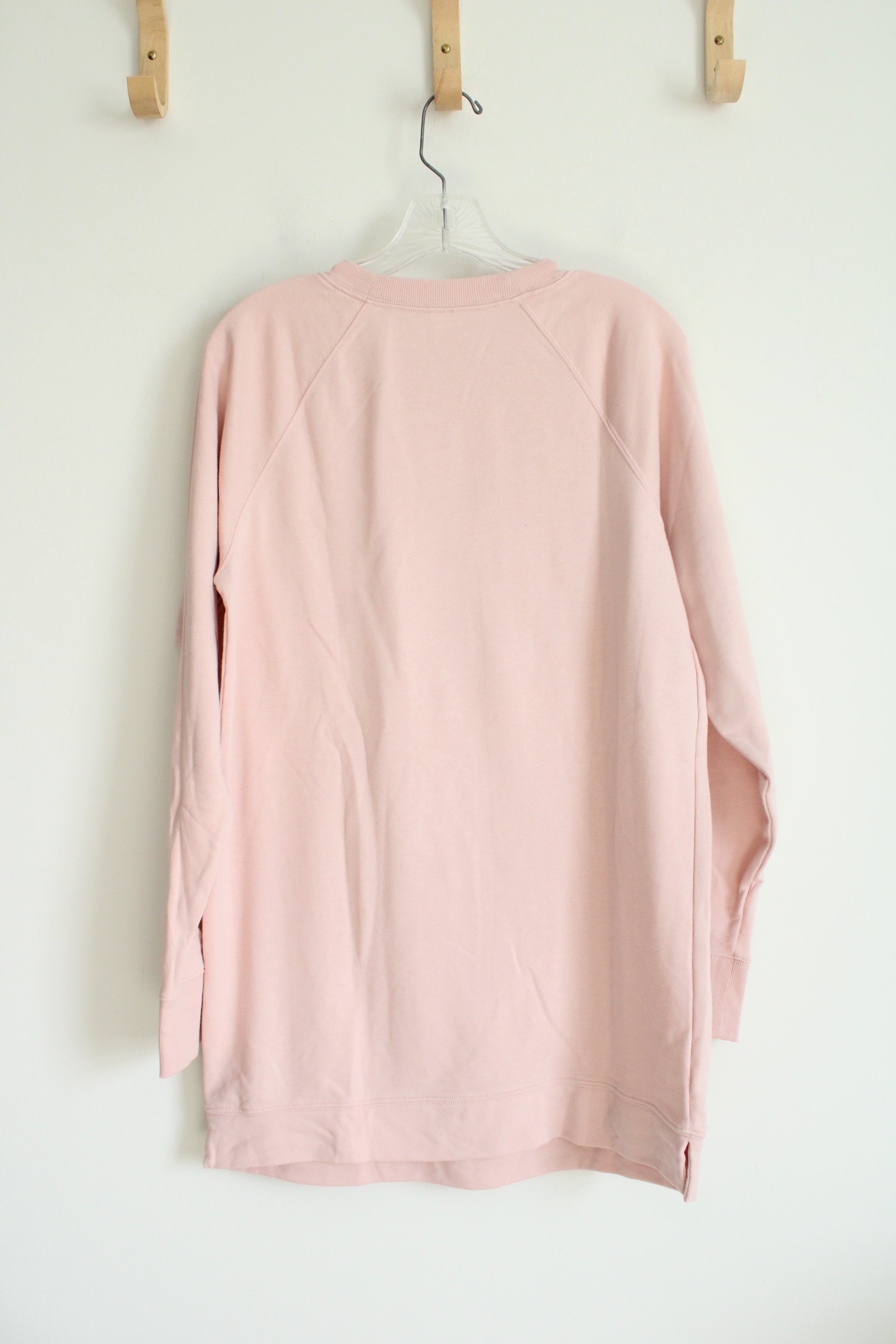 Old Navy Active Light Pink Long Sweatshirt | S Tall