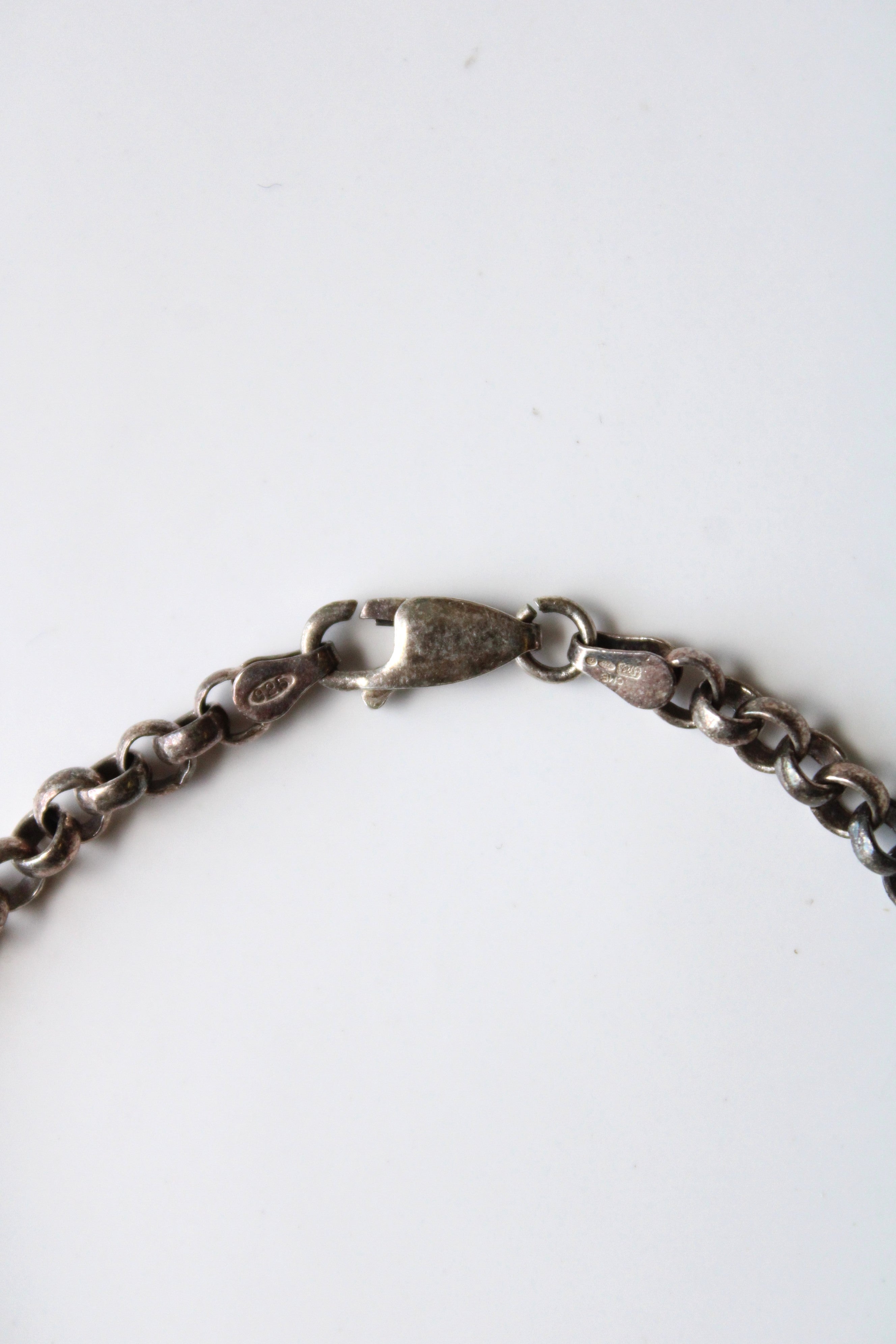 Paper Chain Sterling Silver Bracelet