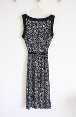 Christopher & Banks Black & White Patterned Dress | 14