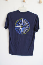 Under Armour Navy Blue Compass Tee | M