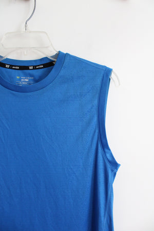 Tek Gear Blue Athletic Muscle Tank | S