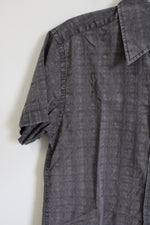 Just Cavalli Gray Button Down Cotton Shirt | S