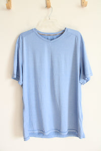 Jockey Sport Light Blue Athletic Shirt | XL