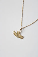 Yellow Gold #1 Grandma 14K Necklace