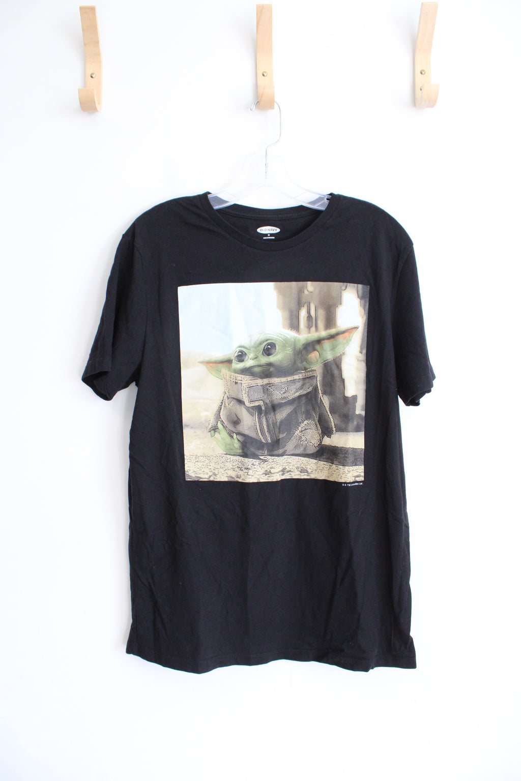 Old Navy Black Yoda Shirt | M