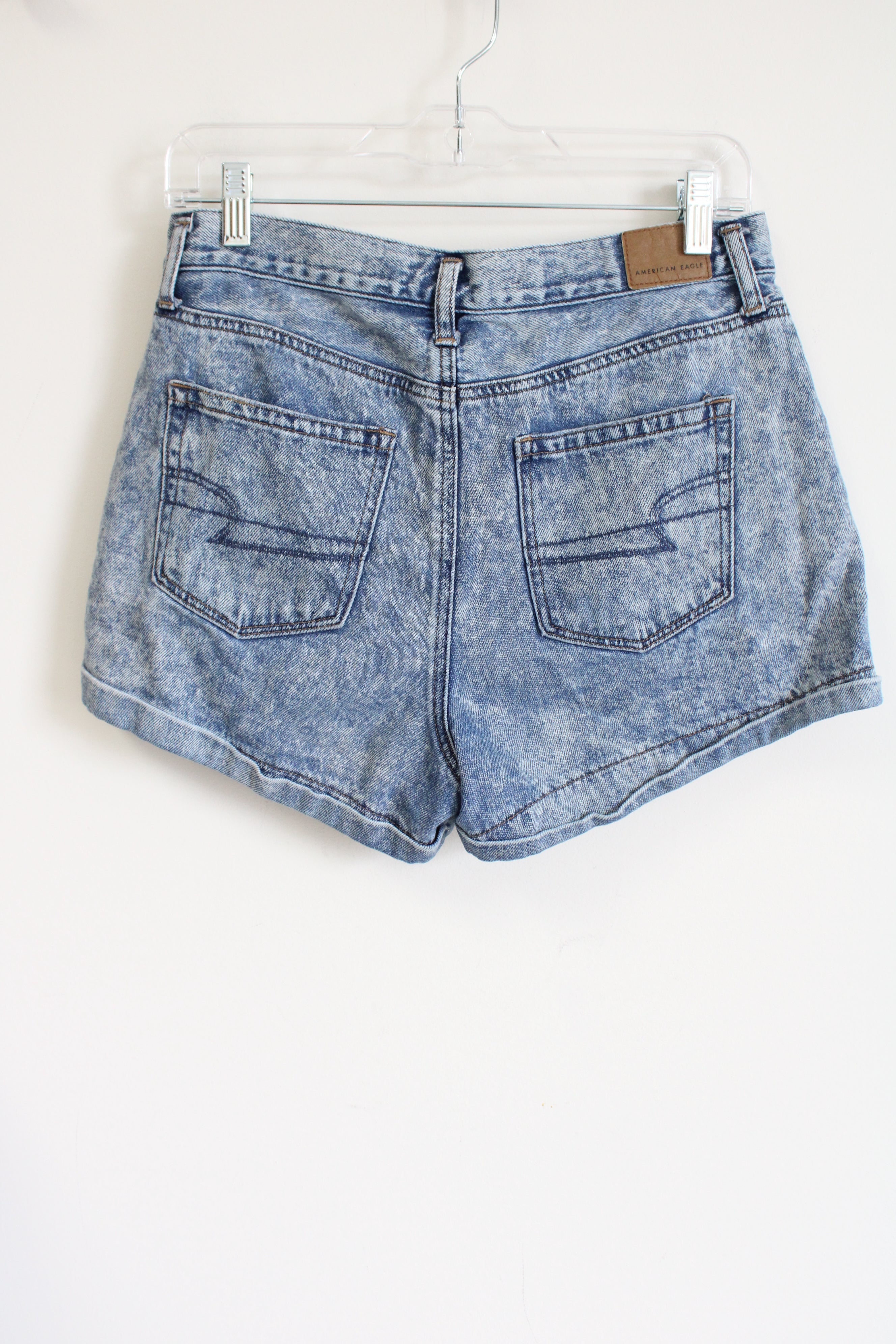 American Eagle Denim Mom Shorts | 4