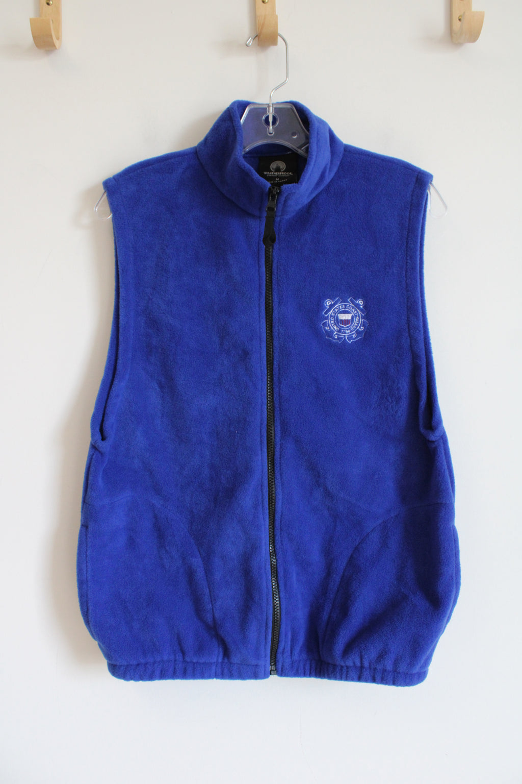 Weatherproof Garment Company Vintage Blue United States Coast Guard Soft Vest | M