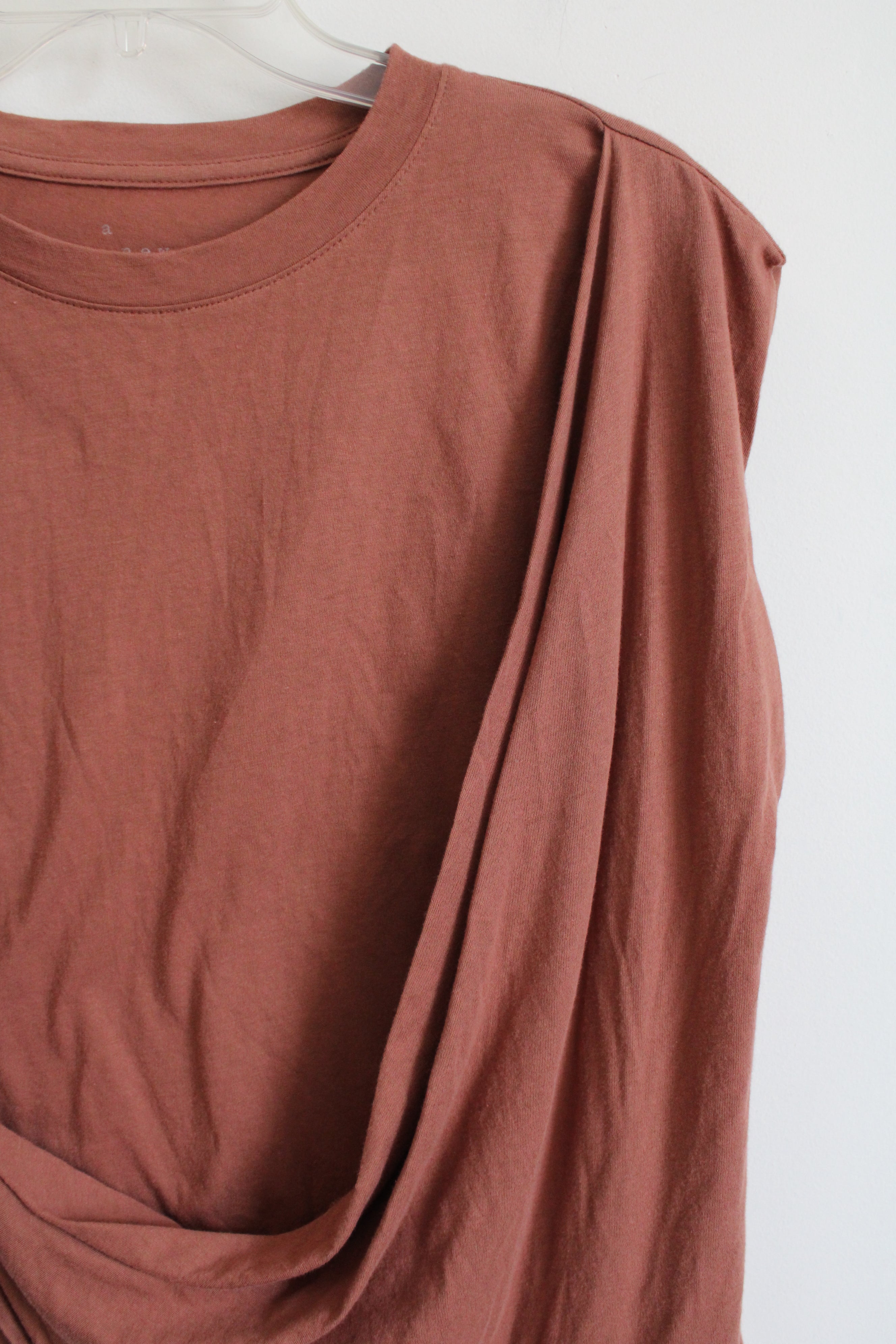 A New Day Dusty Mauve Top | M