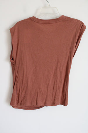 A New Day Dusty Mauve Top | M