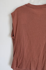 A New Day Dusty Mauve Top | M