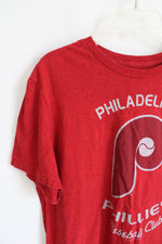 Genuine Merchandise Red Philadelphia Phillies Shirt | L