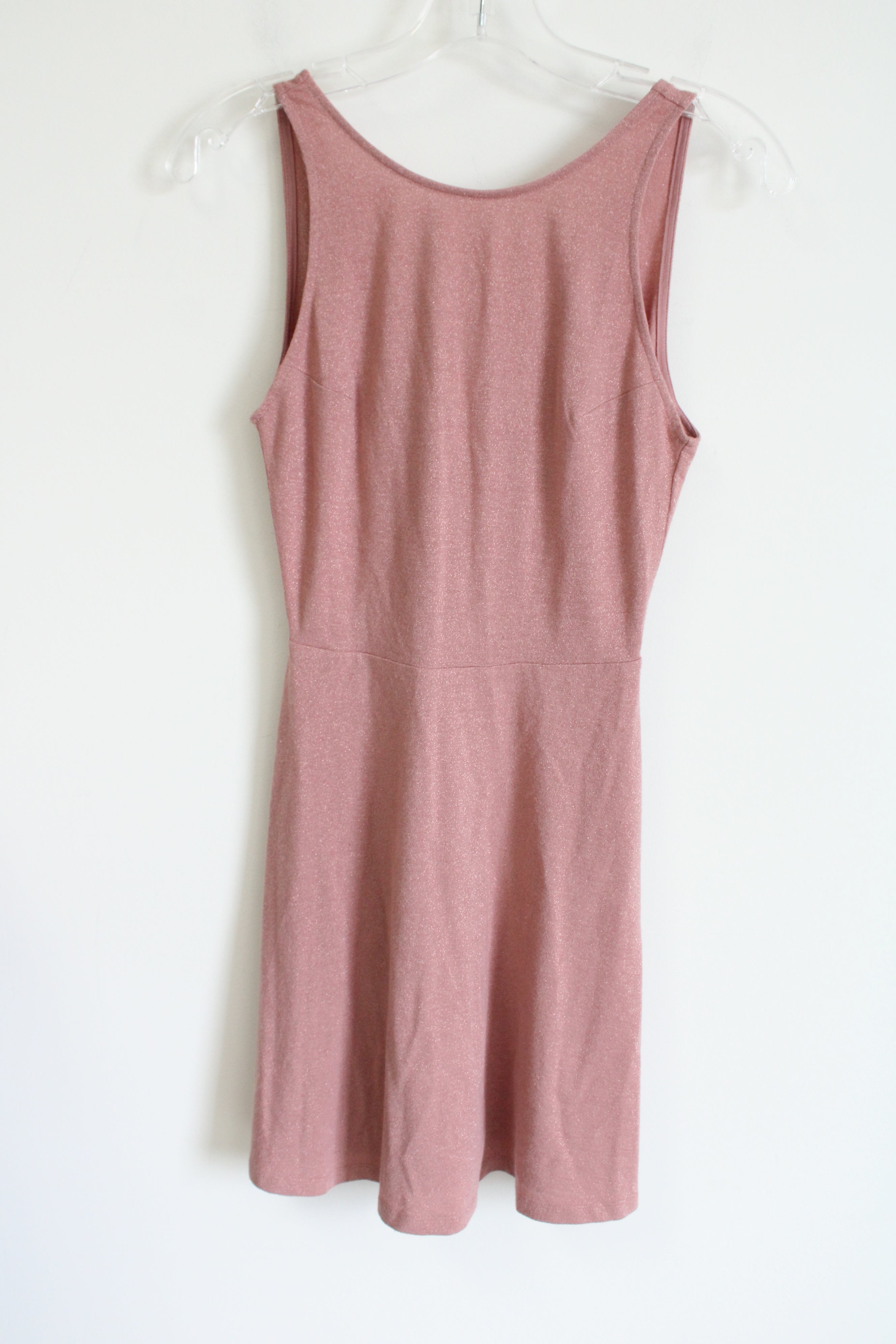 H&M Divided Shimmer Pink Sleeveless Dress | 4