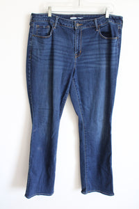 Old Navy Kicker Bootcut Mid Rise Jeans | 16