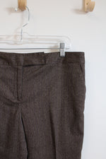 Evan-Picone Petite Brown Dress Pants | 12P