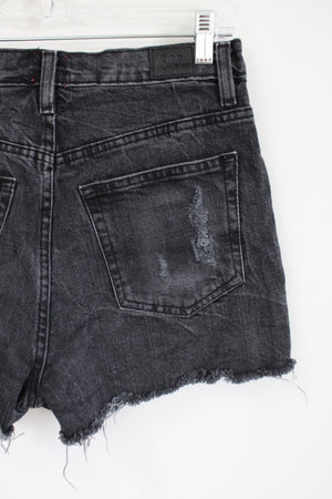 Urban Outfitters BDG Girlfriend High Rise Black Denim Shorts | 27