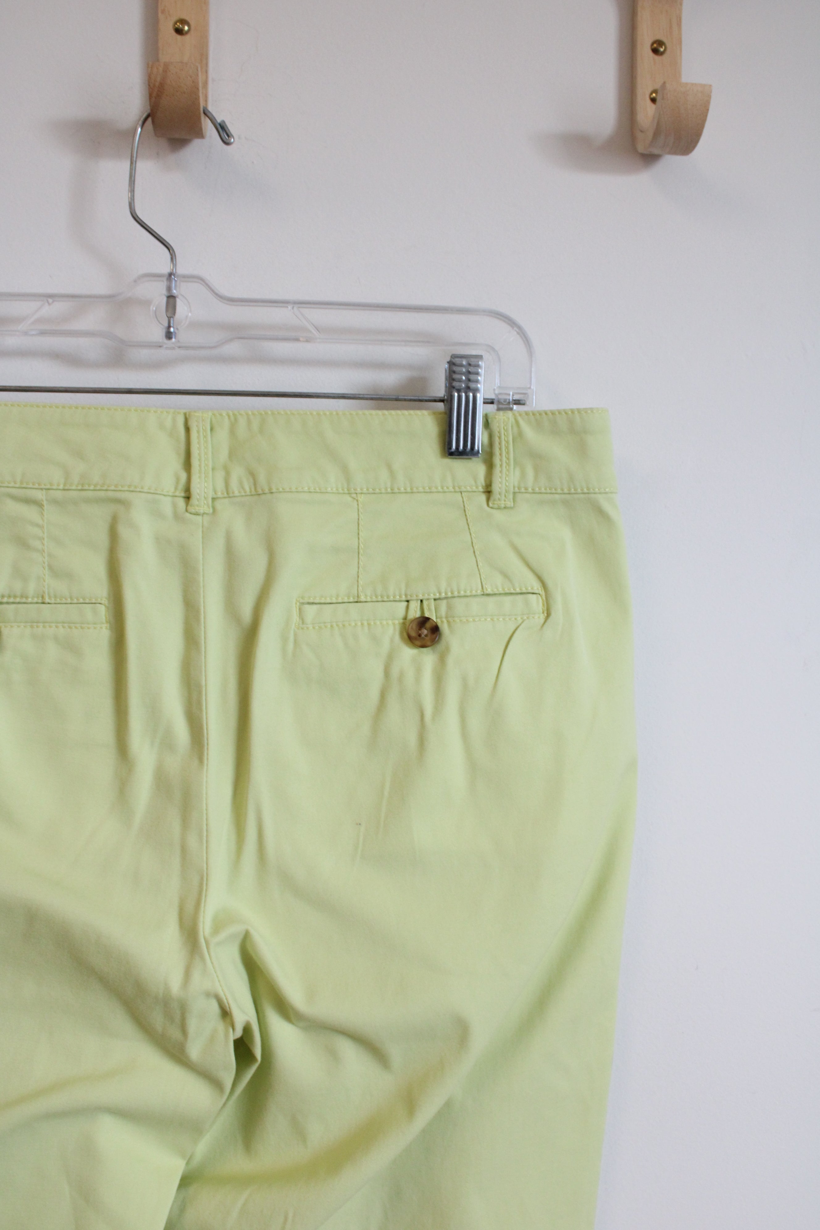 Talbots Yellow Green The Weekend Chino Pants | 6