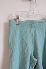 NEW Old Navy Light Green Ribbed Knit Shorts | Youth L (10/12)