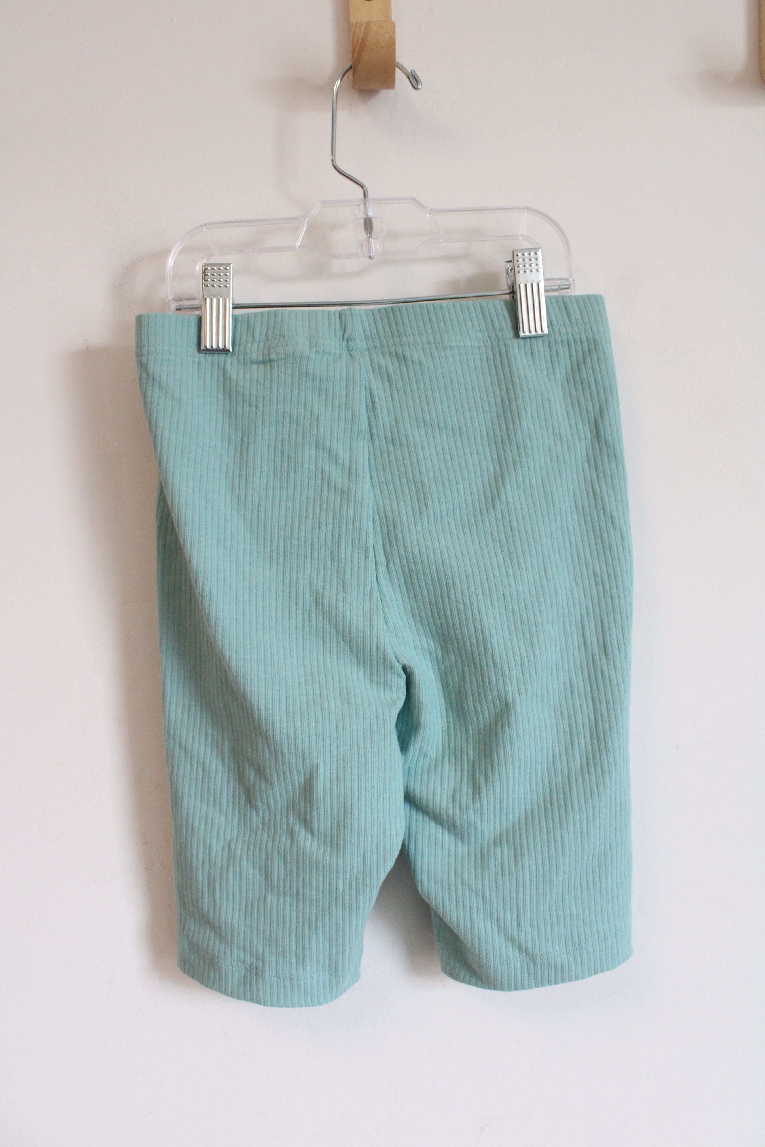 NEW Old Navy Light Green Ribbed Knit Shorts | Youth L (10/12)