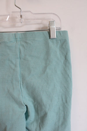 NEW Old Navy Light Green Ribbed Knit Shorts | Youth L (10/12)