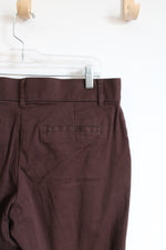 White Stag Petite Brown Dress Pants | 12