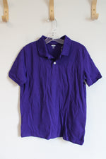 NEW Old Navy Dark Purple Polo Shirt | Youth L (10/12)