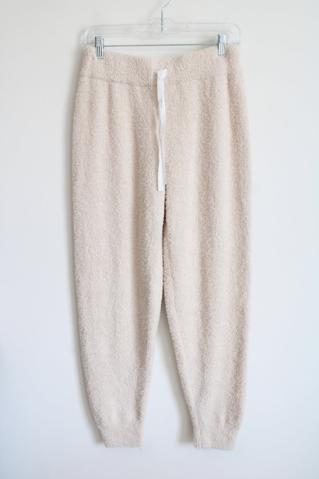 Cupcake & Cashmere Cream Colored Boucle Jogger Lounge Pant | M