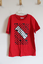 Puma Red & Gray Shirt | Youth M (10/12)