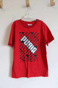 Puma Red & Gray Shirt | Youth M (10/12)