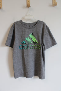 Adidas Gray Athletic Logo Shirt | Youth S (8)