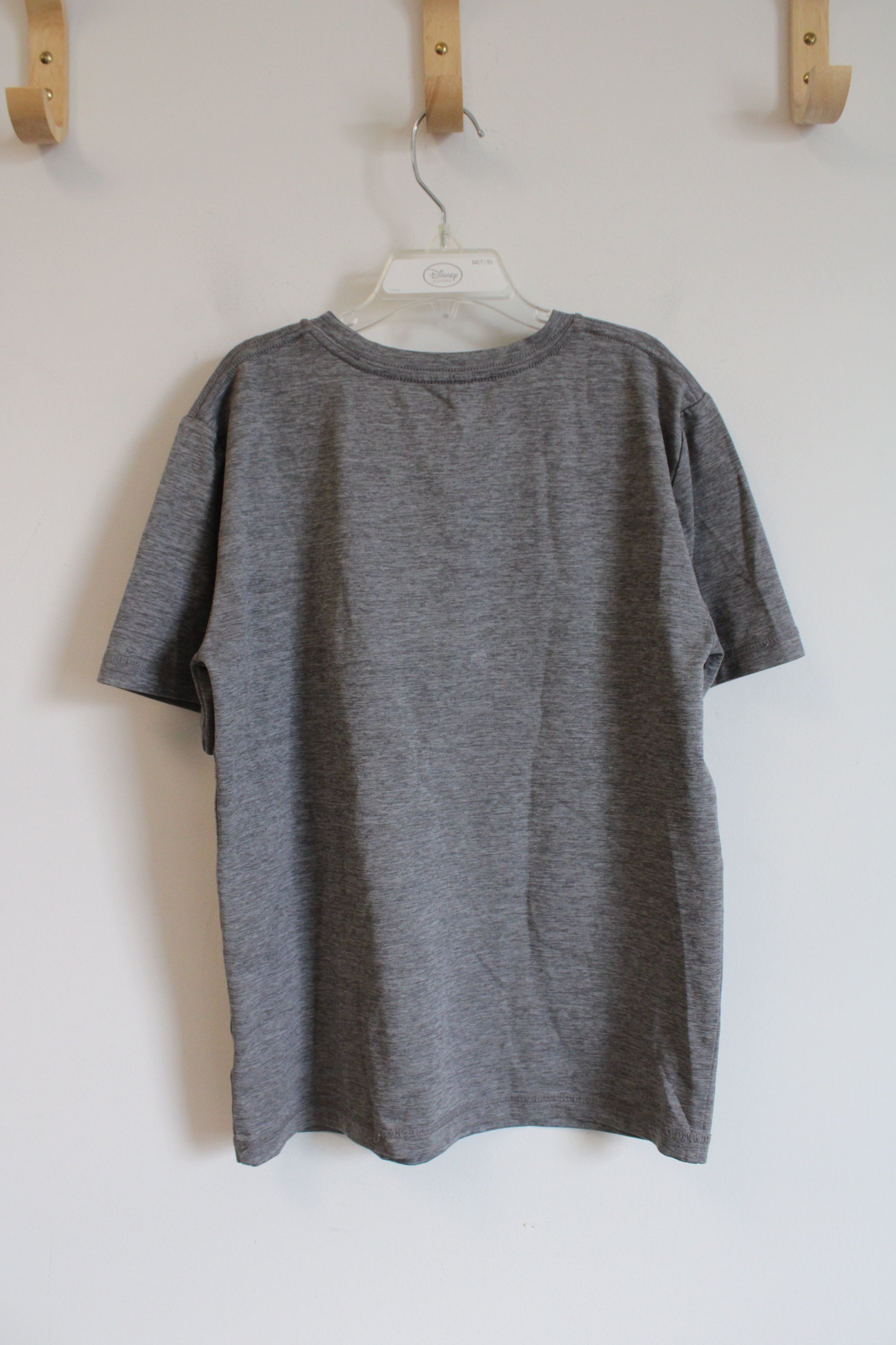 Adidas Gray Athletic Logo Shirt | Youth S (8)