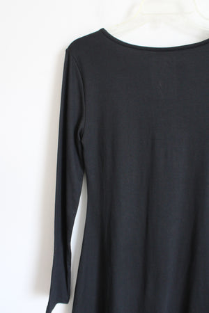 SO Black Long Sleeved Dress | S