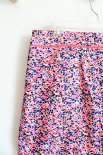 Lady Hagen Pink Orange & Navy Patterned Athletic Skort | 10