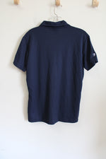 NEW Nike Golf Navy Blue Hershey's Kisses Polo Shirt | L