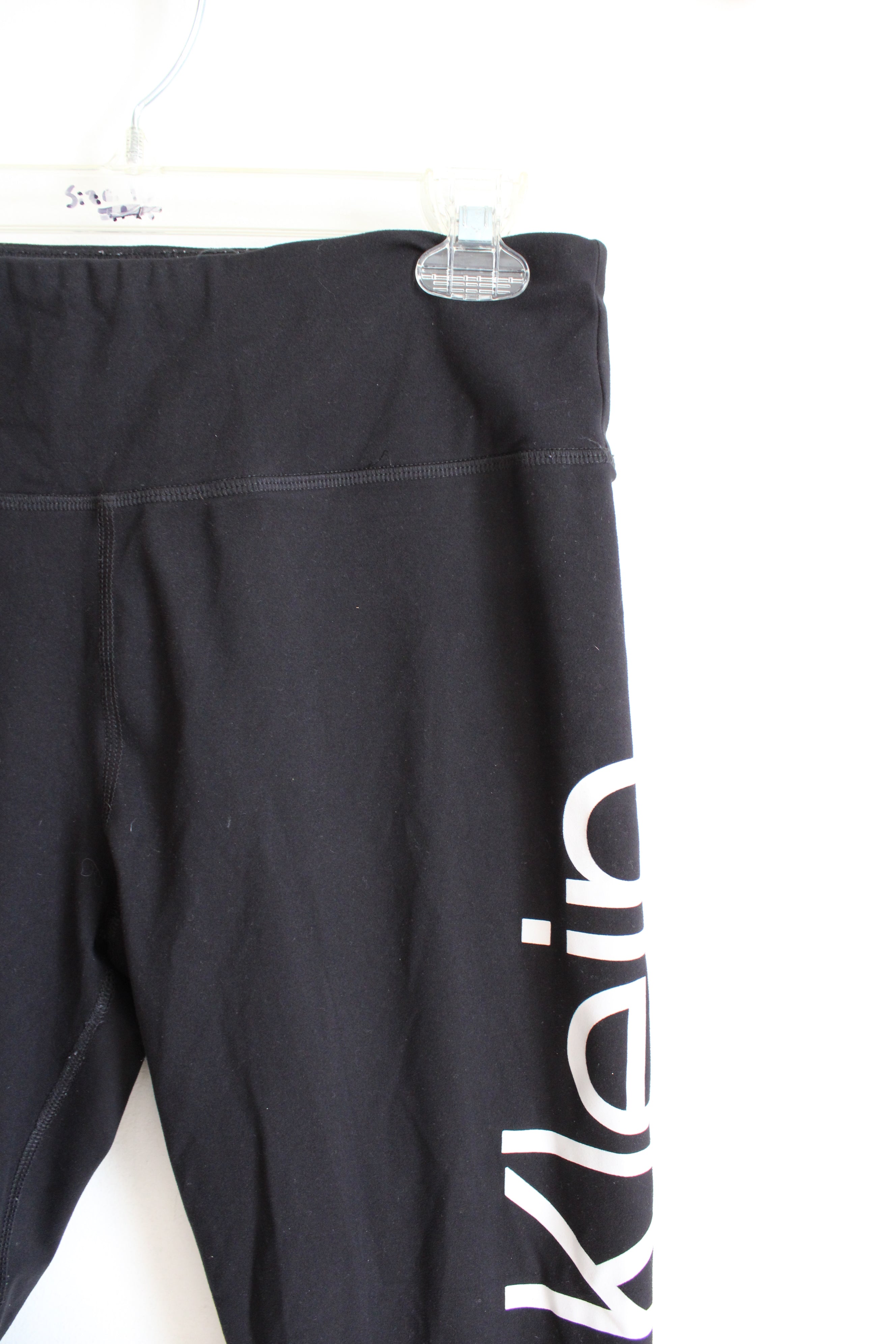 Calvin Klein Black Logo Leggings | L