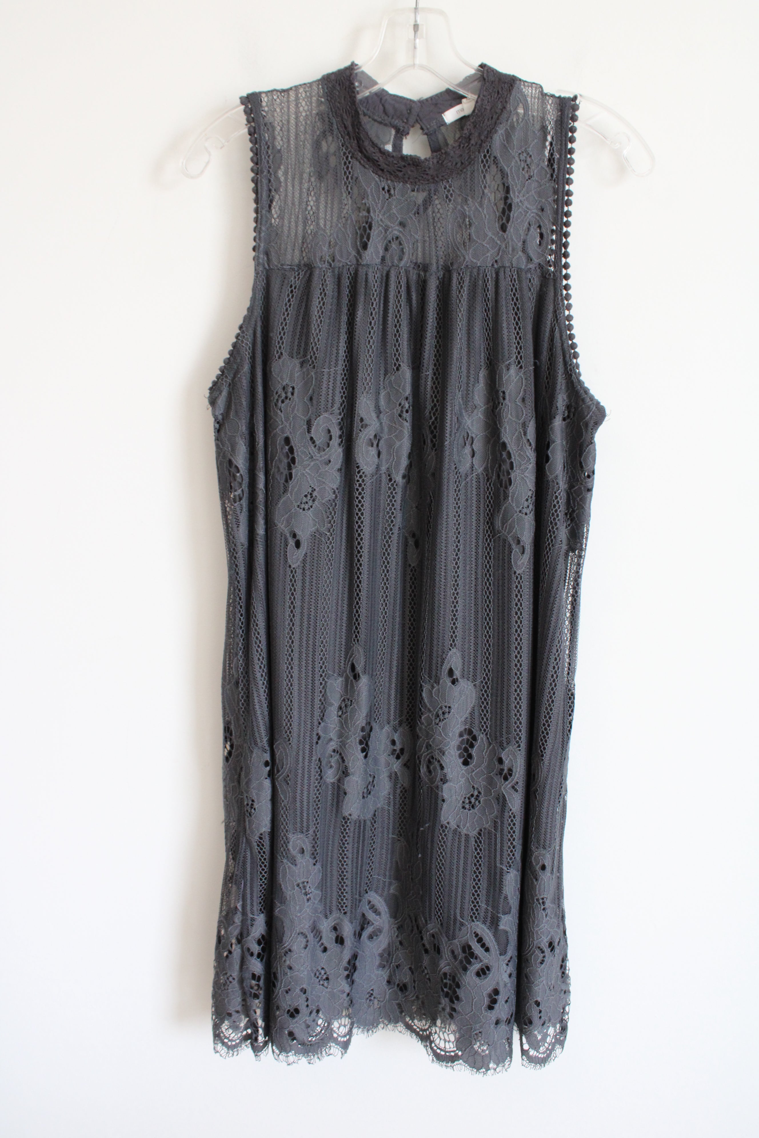 Maurices Gray Lace Dress | XL