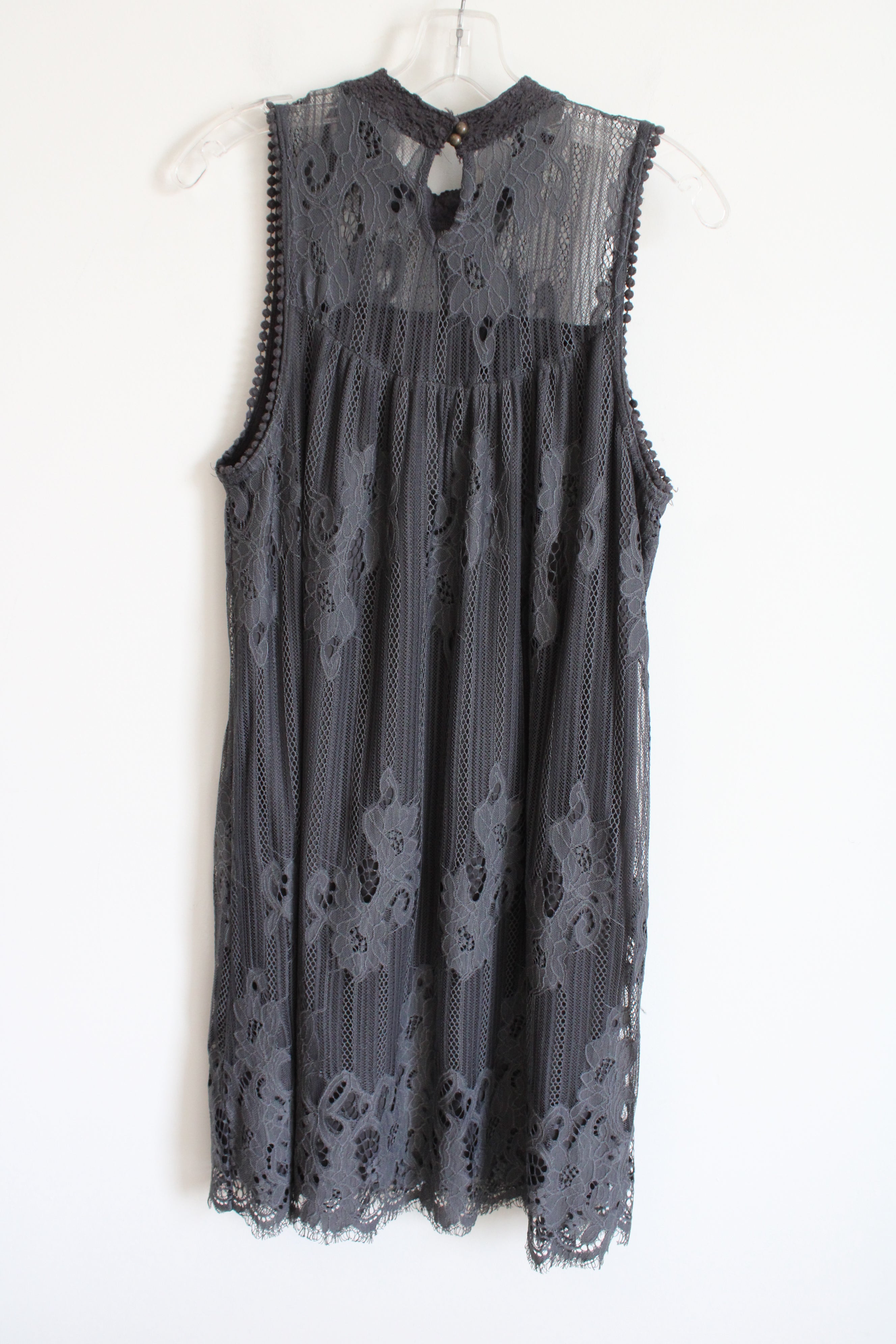 Maurices Gray Lace Dress | XL