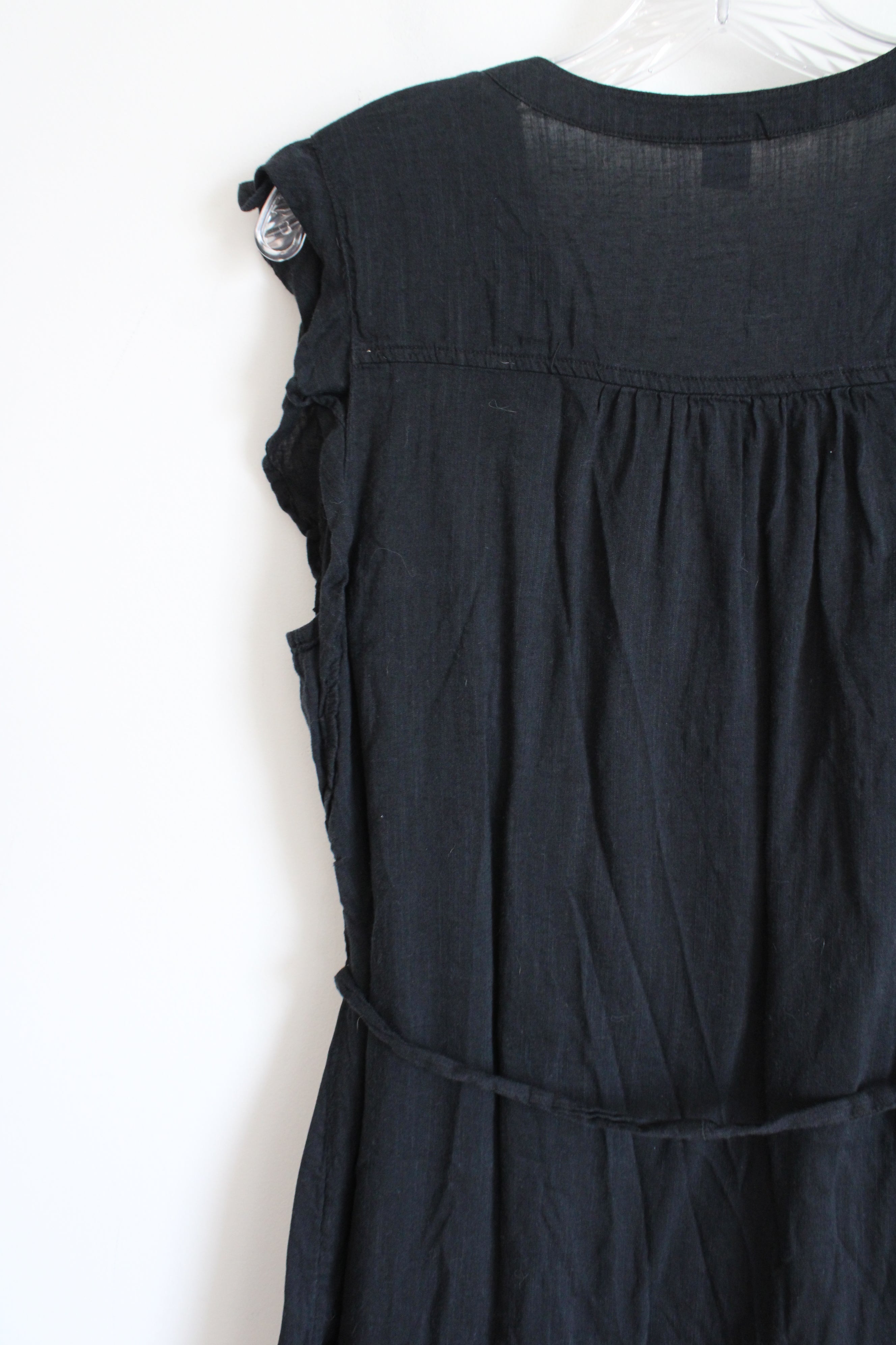 Old Navy Black Cotton Dress | M