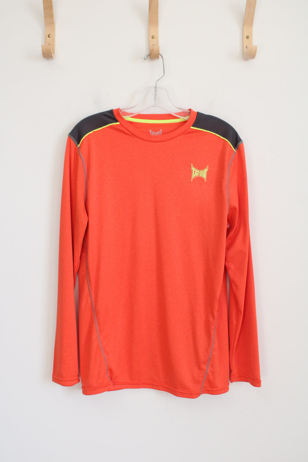 Tap Out Orange Long Sleeved Athletic Shirt | M